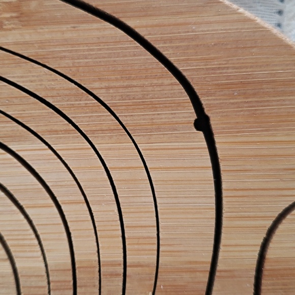 Wooden folding serving bowl - Picture 6 of 7